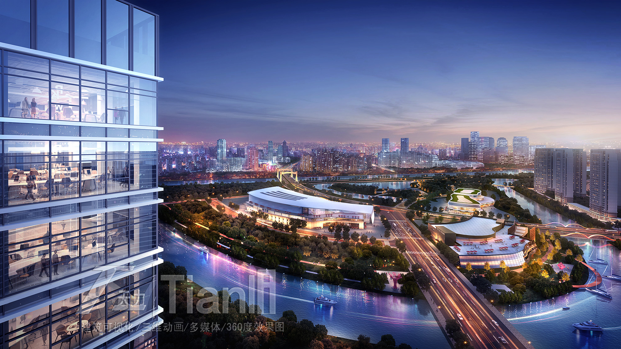 天力建筑效果图招聘